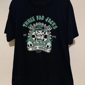 Three Bad Jacks t shirt